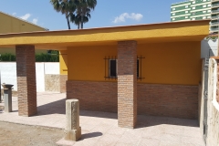 Construcción almacén en vivienda unifamiliar en Benicàssim